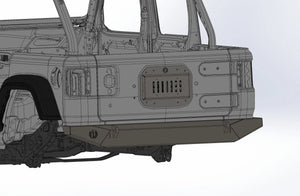 Hepta MFG JL Rear High Clearance Bumper